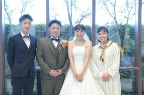 こだわりが詰まったオリジナルな結婚式にの挙式画像