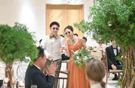 こだわりが詰まったオリジナルな結婚式にの披露宴画像