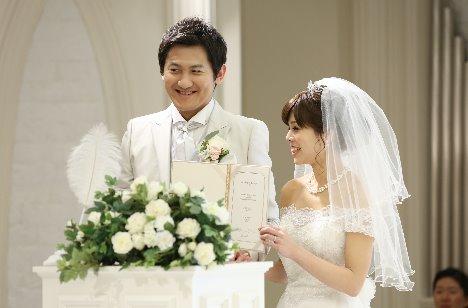 大切な人との絆が深まる二部制Wedding♡の挙式画像