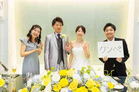 想いをカタチに♡ふたりもゲストのHAPPYな結婚式の披露宴画像