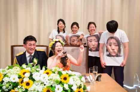 ふたりらしいアットホームWEDDING♪の披露宴画像