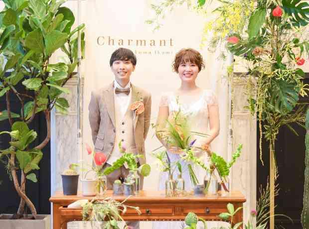 唯一無二の会場装飾！自然を感じるウェディングの挙式実例画像