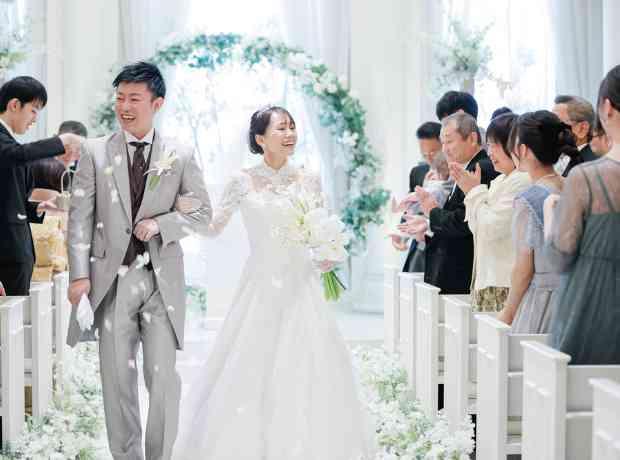 距離感を大切にした《アットホームWEDDING》の挙式実例画像