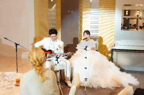 「楽しんでもらいたい」お二人の想いが詰まった結婚式の披露宴画像