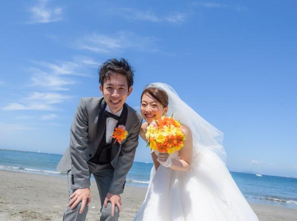 全員でENJOY！贅沢なロケーションウェディングの挙式実例画像
