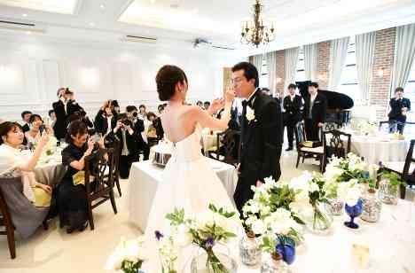 at home wedding　partyの披露宴画像