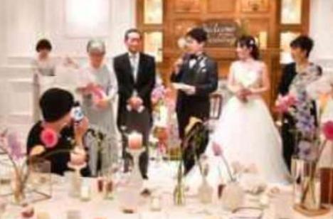 両家が交わる一日～family　time～の披露宴画像