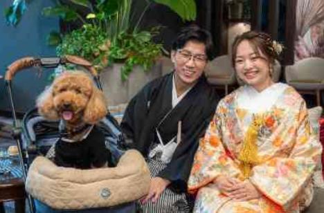大好きな愛犬とみんなの笑顔！"BIG SMILE"の演出画像