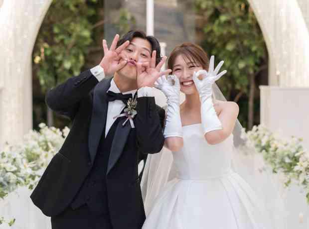一人ひとりが主役で楽しめる明るい結婚式の挙式実例画像