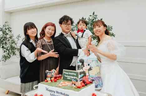 ~Son's Birthday Wedding~の披露宴画像