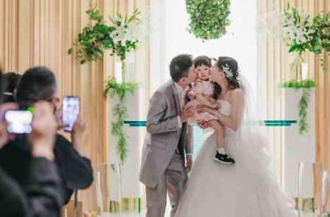 3人が主役の結婚式!~2024.5.18~の挙式画像