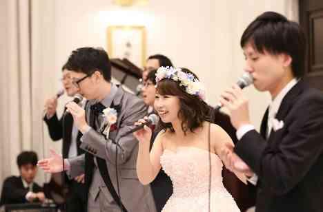 MUSIC　WEDDING ♪の演出画像