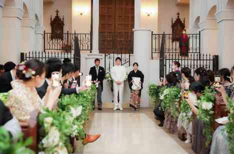 大好きな人たちに
囲まれた最高の結婚式!の挙式画像
