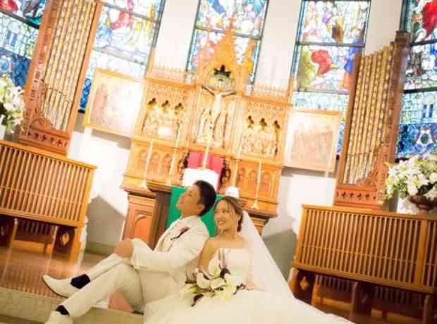 演出盛りだくさん！みんなで楽しむ結婚式の挙式実例画像