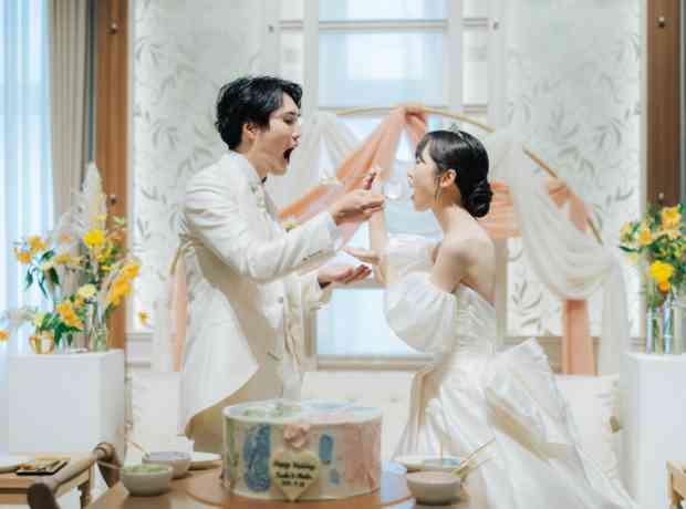 ゲストとの時間を大切にしたweddingの挙式実例画像