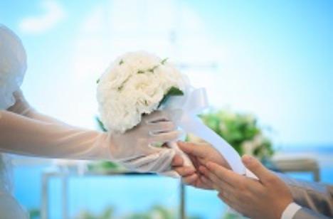 大好きなものに囲まれて結婚式の披露宴画像