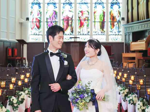映画に出て来るロマンチックな結婚式をの挙式実例画像