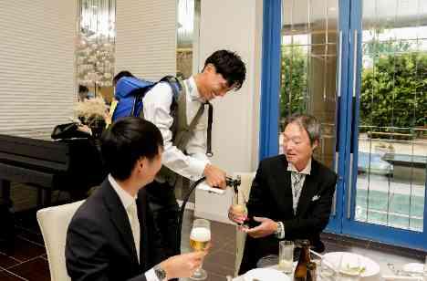 ゲストのみんなと一緒に造るウェディングの演出画像