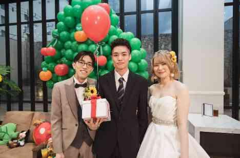 どうぶつの森の世界観を再現した結婚式！の披露宴画像