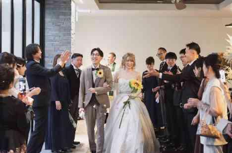 どうぶつの森の世界観を再現した結婚式！の演出画像