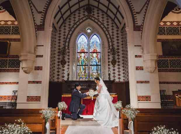 想いを奏でるアットホームを伝える結婚式の挙式実例画像