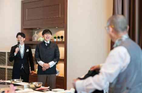 大切なゲストと過ごす、家族3人の原点となる1日の演出画像