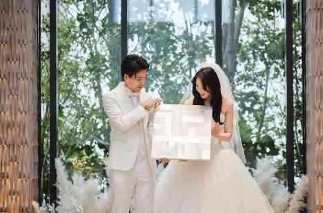 フォトジェニック！華麗な世界観の結婚式の挙式画像