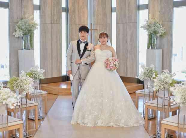 一生に一度の希望を叶えてもらった結婚式の挙式実例画像