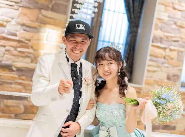 私たちの大好き♡な野球ＷＥＤＤＩＮＧの挙式実例画像