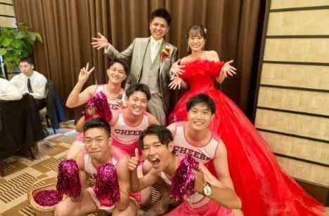 夏生まれの私たちらしい爽やかな結婚式の演出画像