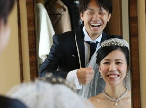 お２人の優しさと笑顔あふれるウェディング★の挙式実例画像