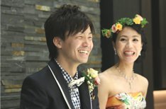 お２人の優しさと笑顔あふれるウェディング★の披露宴画像