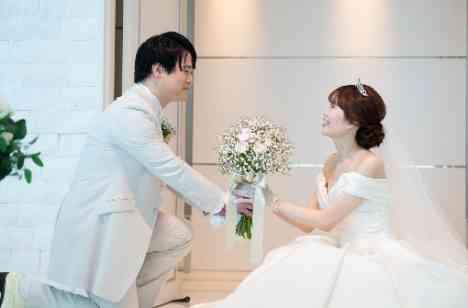 季節感たっぷりのバレンタインウェディング…♥の挙式画像