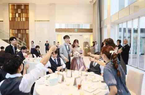 ウェディングコンセプト『１００点満点』 の演出画像