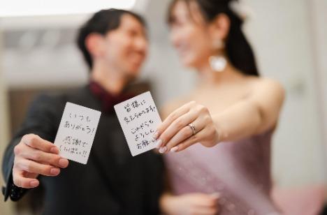 ゲストとの一体感×音楽をテーマに散りばめた結婚式!の演出画像