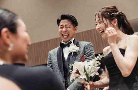おふたりからゲスト様へ　愛と感謝の結婚式の披露宴画像