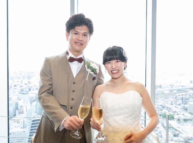 ☆最高の眺望と最高のお料理でおもてなし☆の挙式実例画像