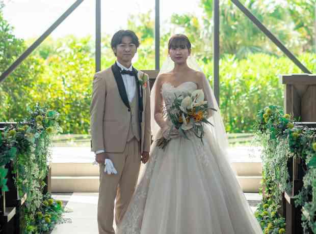 サプライズ盛りだくさんのアットホームウェディング♡の挙式実例画像