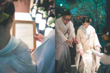 「愛を贈り、愛が巡り続ける結婚式」 の挙式画像