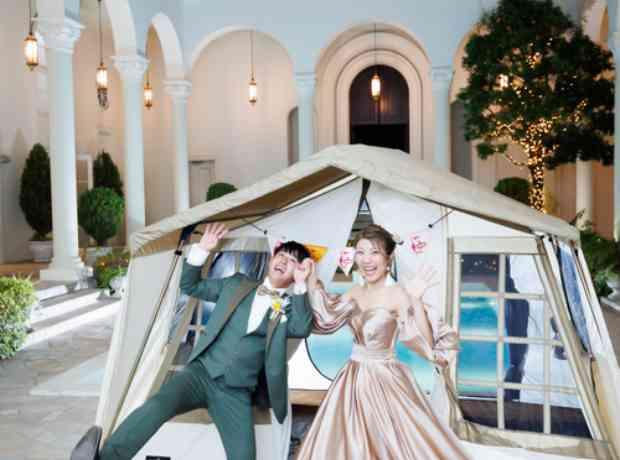 おふたりもゲストも全員自然体で楽しめるご結婚式の挙式実例画像