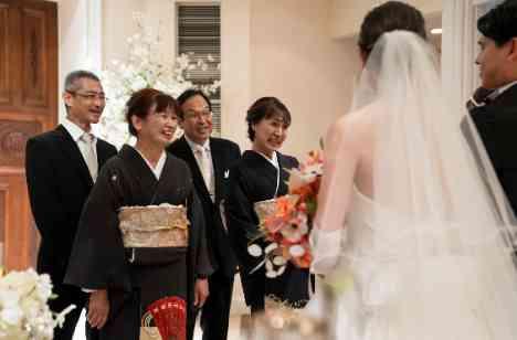 FAMILY TIES お子様と3人で挙げる一日の挙式画像