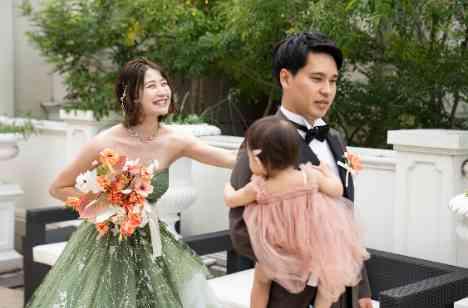 FAMILY TIES お子様と3人で挙げる一日の演出画像