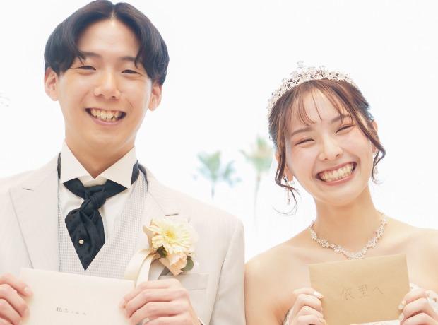 大好きなゲストに感謝を伝える温かい一日の挙式実例画像