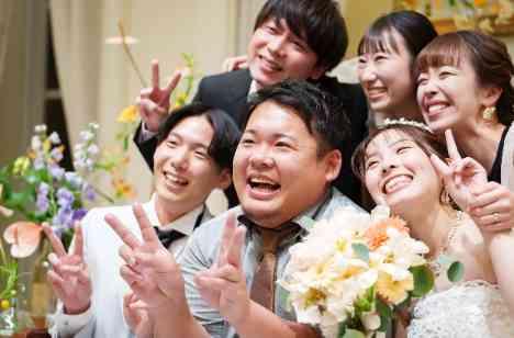 大好きなゲストに感謝を伝える温かい一日の披露宴画像