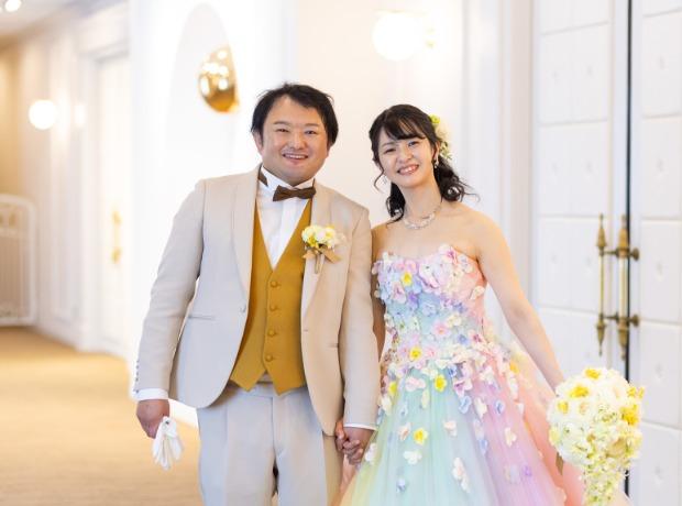 いろんなテーマで盛り沢山な『ナナイロ』な一日の挙式実例画像