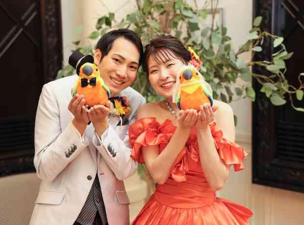 大切な家族・友人、そして「動物」に囲まれた結婚式の挙式実例画像