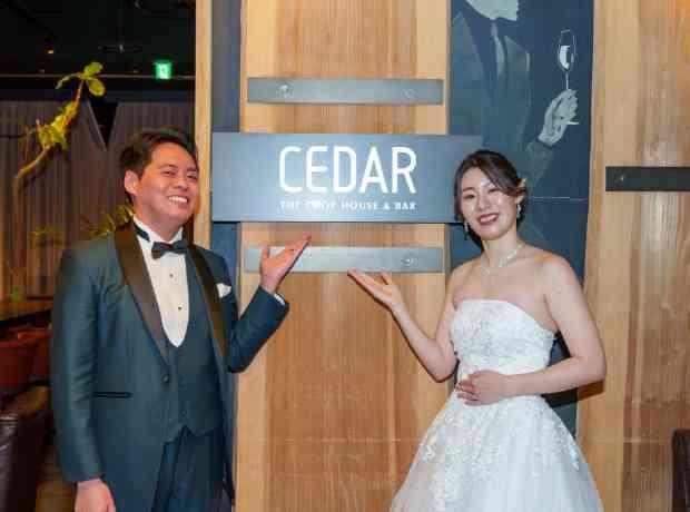 ゲストとワイワイ楽しむカジュアルウェディングの挙式実例画像