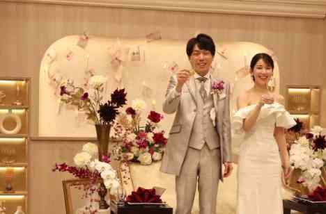 理想以上を実現できとても幸せな時間になったの披露宴画像