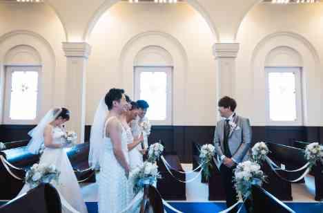 “キミノミカタ”~サプライズが溢れる結婚式~の挙式画像