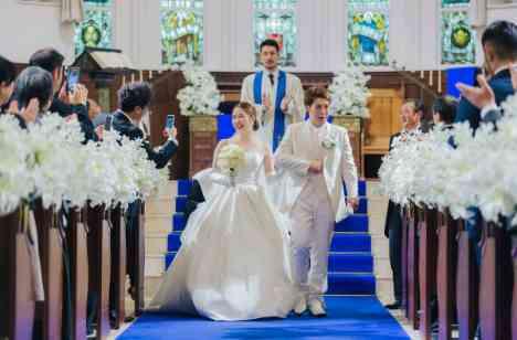 ゲストみんなに楽しんでもらえる『ハピネス』な結婚式の挙式画像